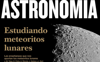 Estudiando meteoritos lunares